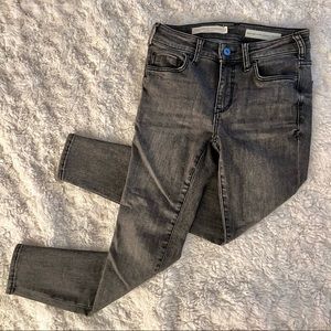 Anthropologie Pilcro High Rise Denim Leggings Size 26P